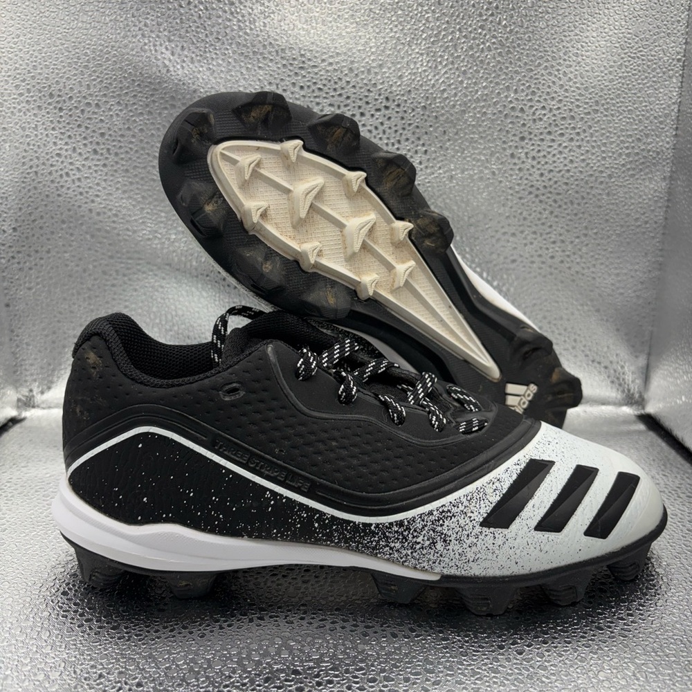 Adidas Icon V Boost Baseball Cleats Black  G28293 Size 5 Youth Boys